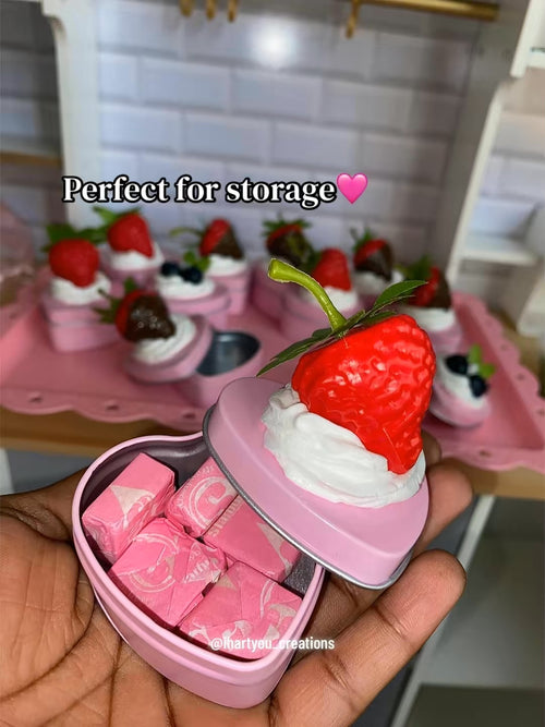 Heart ‘Fake Cake’ Tins